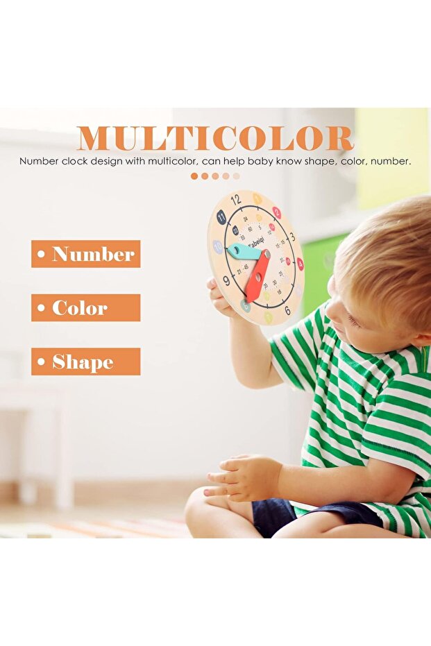 Educational Clock Toy - 8