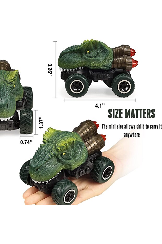 سيارة ديناصور تعمل بجهاز تحكم عن بعد - 6