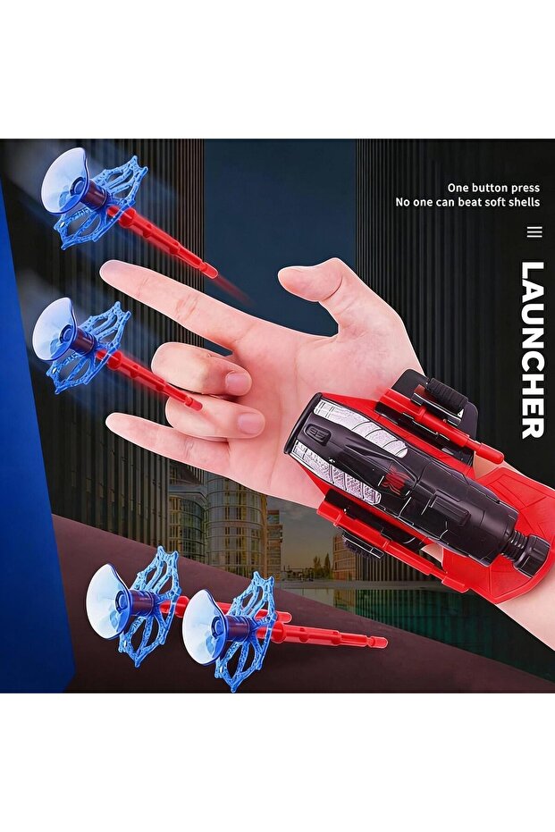 قفازات إطلاق سبايدرمان - 4