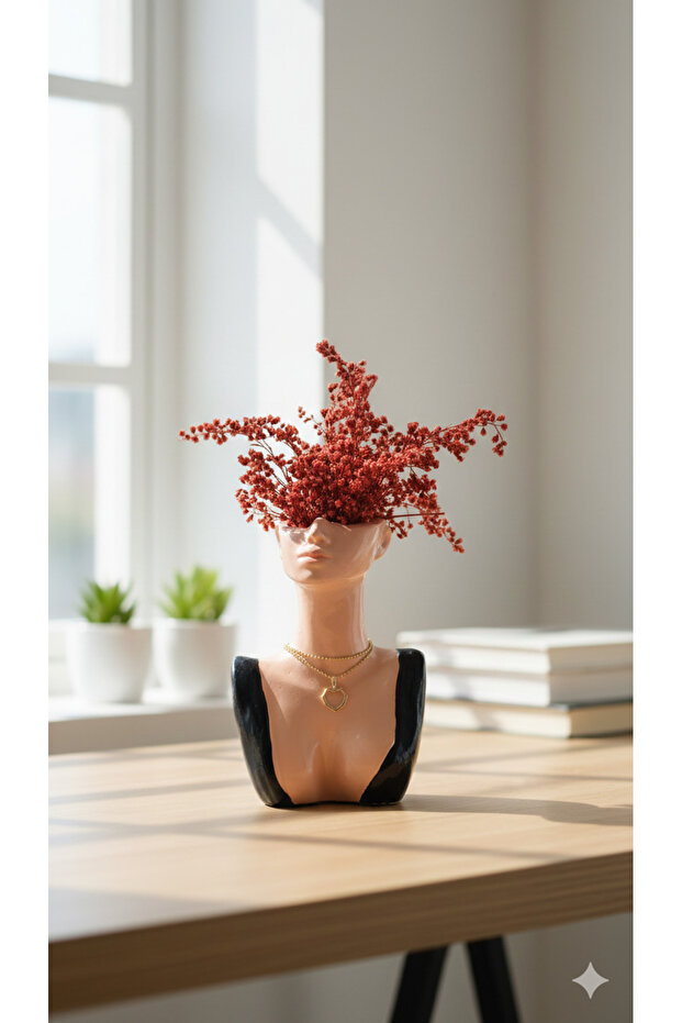 Kadın Büst Vazo - 2