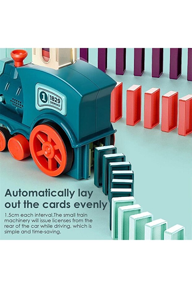 مجموعة ألعاب قطار الدومينو - 4