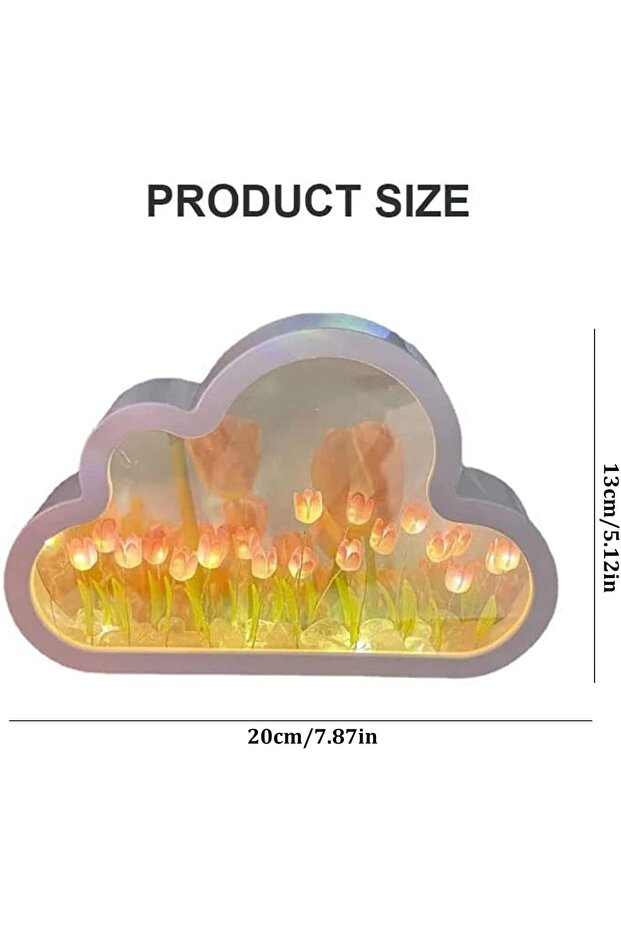 مصباح ليلي على شكل زهرة التوليب، يمكنك صنعه بنفسك - 4