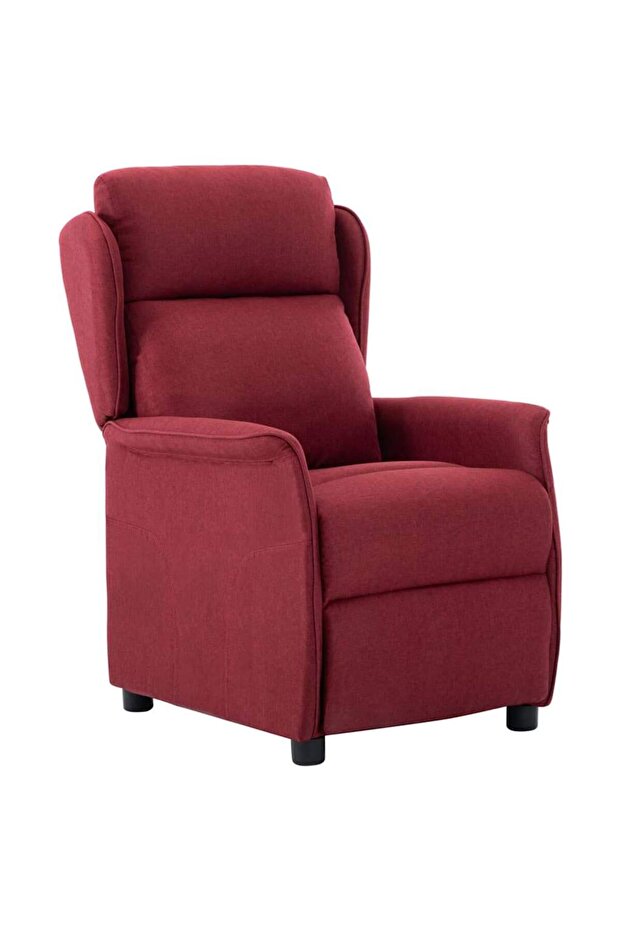 Recliner Chair Wine Red 66.5 x 94 x 101.5 cm Polyester
