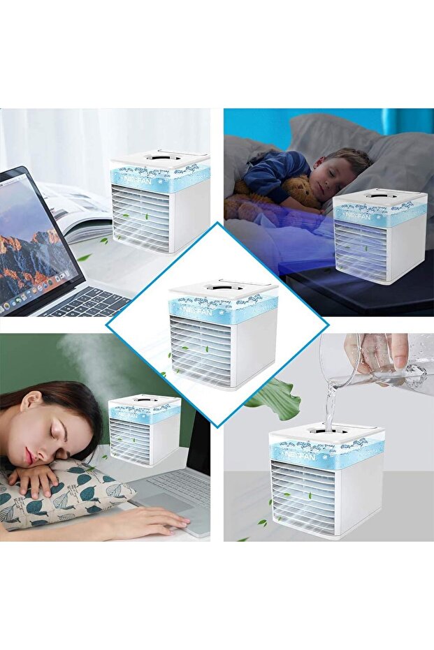 Portable Cooling Fan & Air Purifier