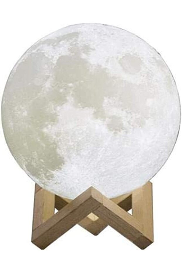 3D Moon Lamp with Bluetooth Speaker, Night Light for Bedroom, LED Table Lamp, Desk or Bedside Lamp,