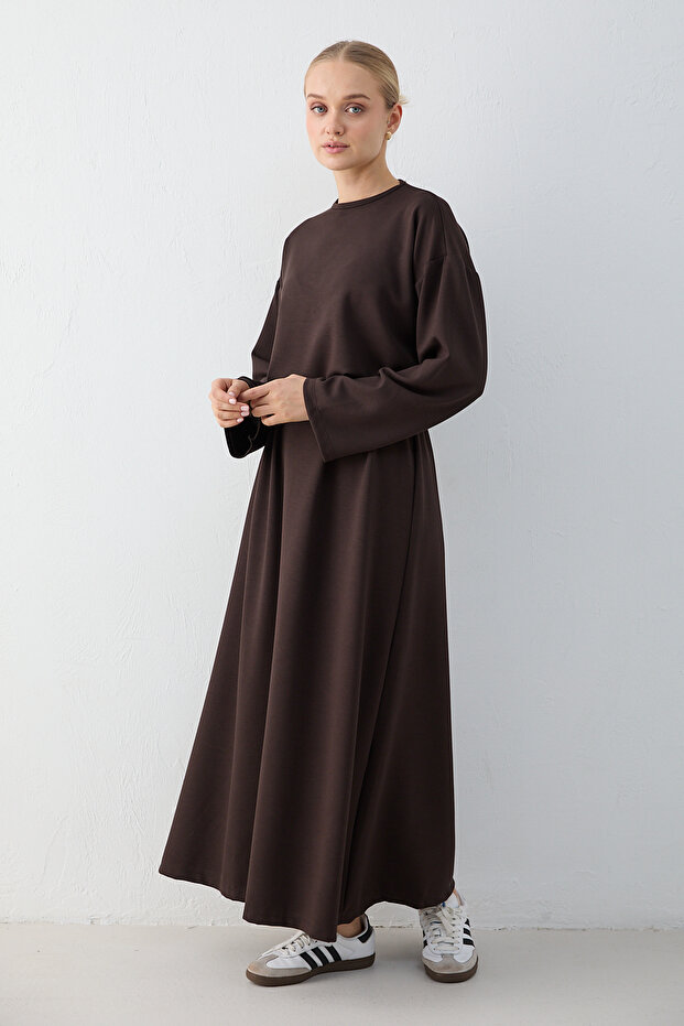 Basic Modal Elbise 76-1004 - 2