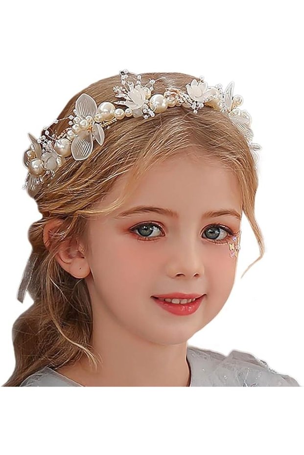 Flower Crystal Headpiece, Wedding Prom Photography,for Girls