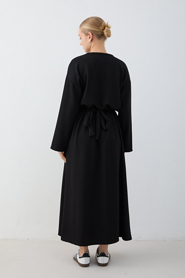 Basic Modal Elbise 76-1004 - 7