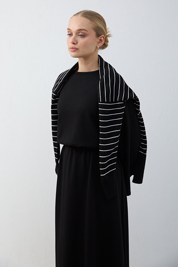 Basic Modal Elbise 76-1004 - 4