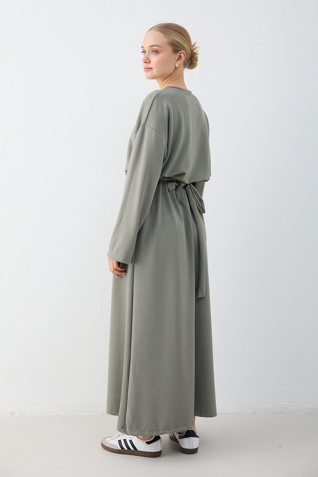 Basic Modal Elbise 76-1004 - 7