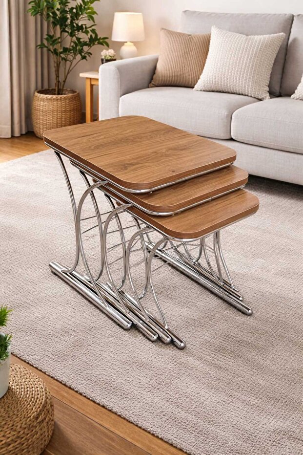 ZİGON TEKERLİ SEHPA - 2