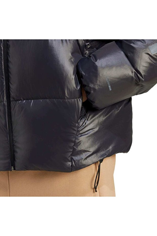 M Z.N.E. PUFFER Erkek Siyah Ceket JL6905 - 5