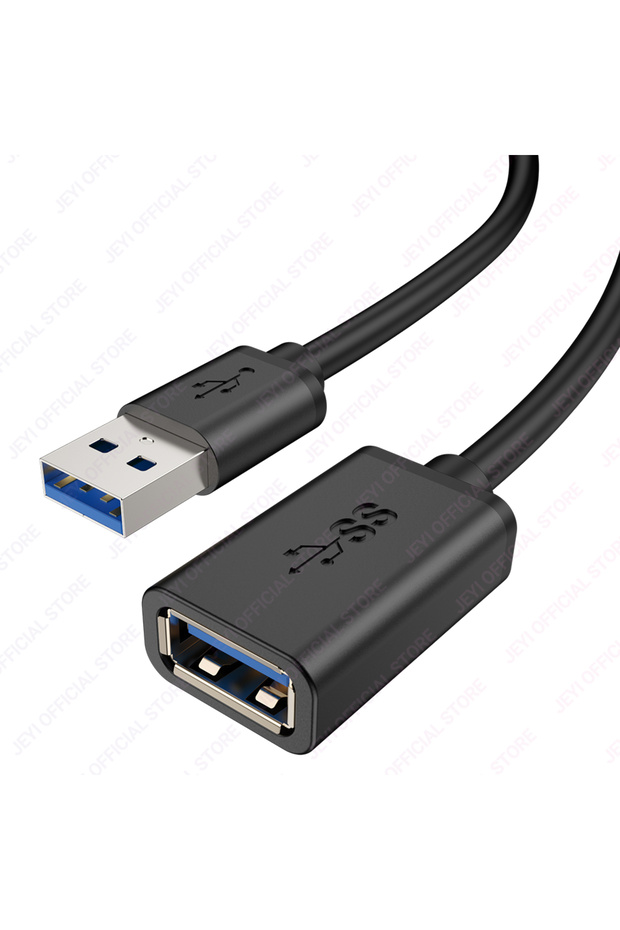 Choice 2m black USB 3.0 GEN1 Extension Cable (Male to Female)-5Gbps High-Speed Data Transfer fo