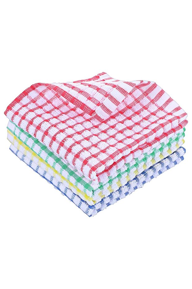3pcs-28x40cm 3/5PCSKitchen Dishcloths 100% Cotton Kitchen Dish Cloths for Washing Dishes Scrubbing W