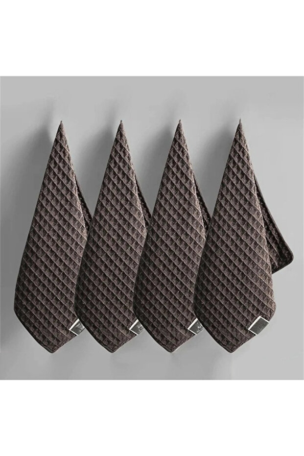 4pcs 30x30 1/4 Pack Dish Towel CoffeeBar Cleaning Cloth Super Absorbent Cleaning Cloth Towel Househo