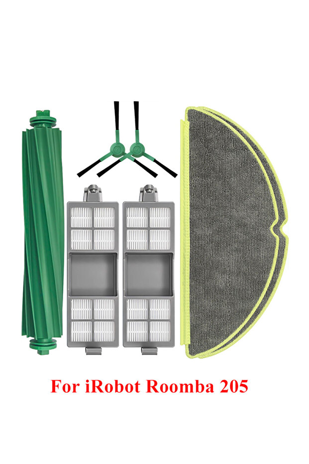 7 pcs Fit For iRobot Roomba 205 DustCompactor Vac / Combo Robot Vacuum Cleaners Main Side Brush Mop