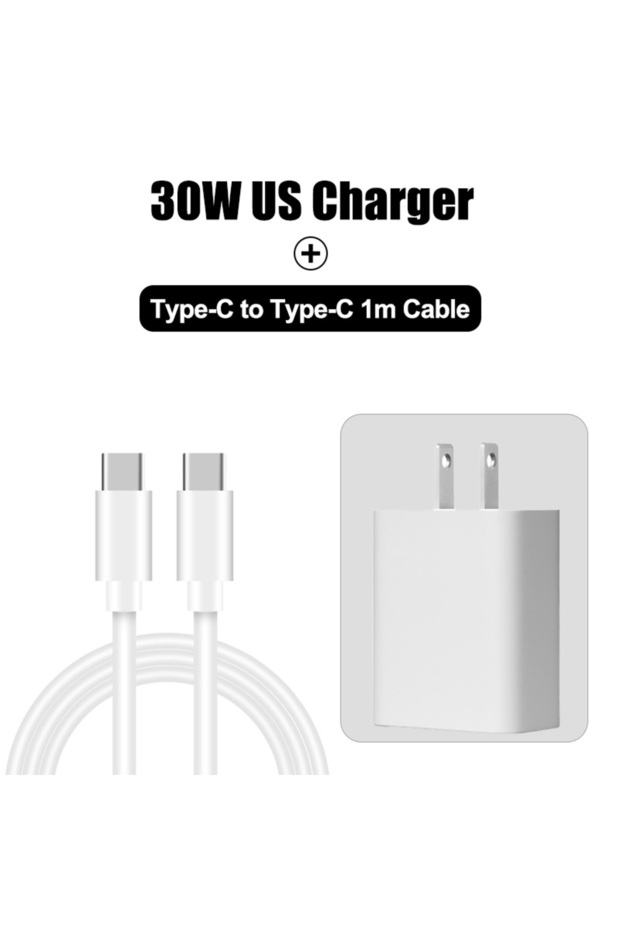 شاحن وكابل أمريكي أصلي من جوجل، شاحن USB-C بقوة 30 واط لهواتف جوجل بيكسل 10، 9، 9A، 8، 7، 6 برو XL