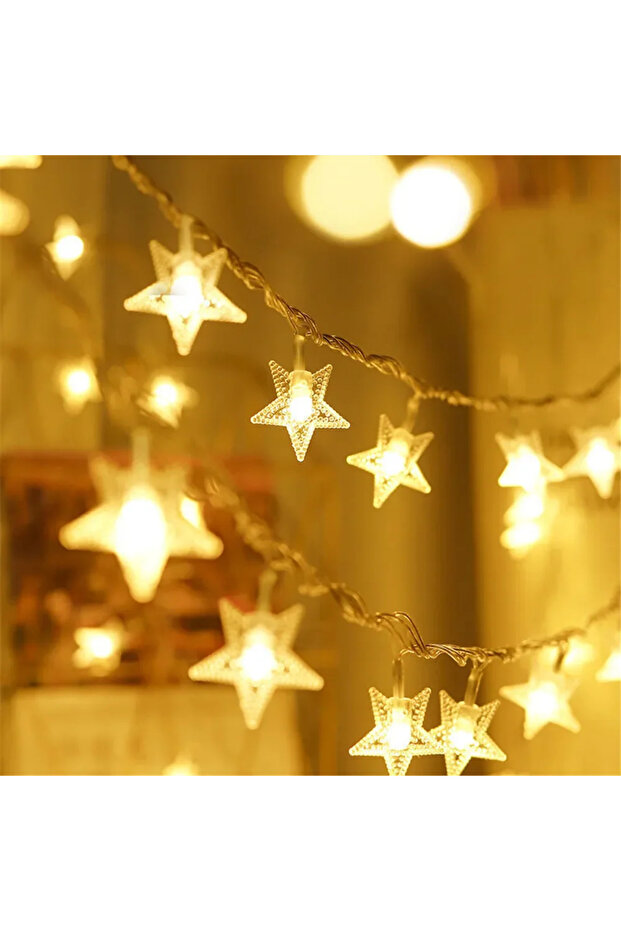 10m 80leds Warm LED String Lights Outdoor Star Chain Lights Garland Lights Bulb Fairy Lights Party H