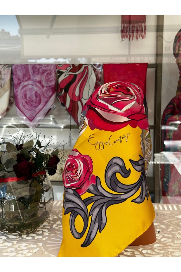 Tivil İpek Eşarp - 1