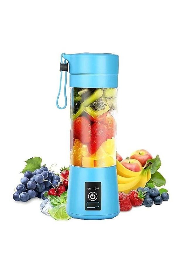 Portable Blender,Personal Blender,Travel Blender, JuiceMaker 380ML USB B Type Rechargeable Juicer Mixer