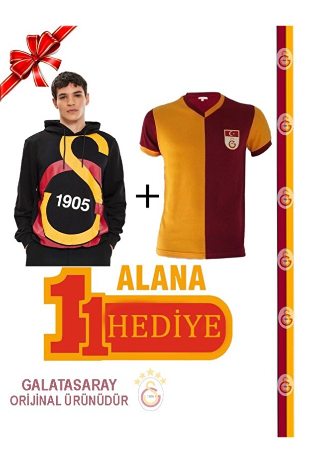 Original Big Logo Black Sweat Text Oktay T-Shirt with Gift