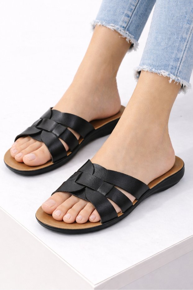 Polex 5304-C Summer Women's Casual Slippers Street Home Slippers