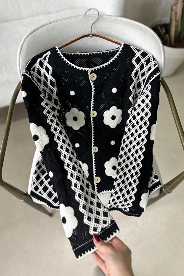 Caleb Siyah Hırka - 6