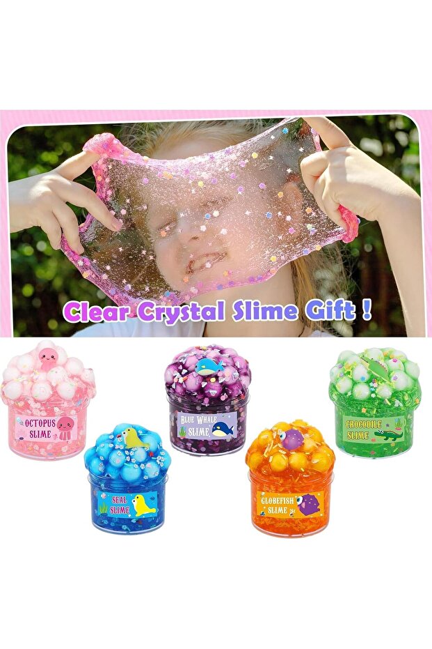 مجموعة سلايم مكعبات الجيلي - 5