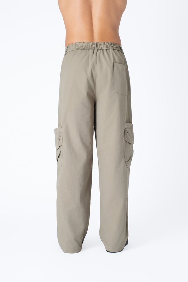 Wide Cargo Pants - 2