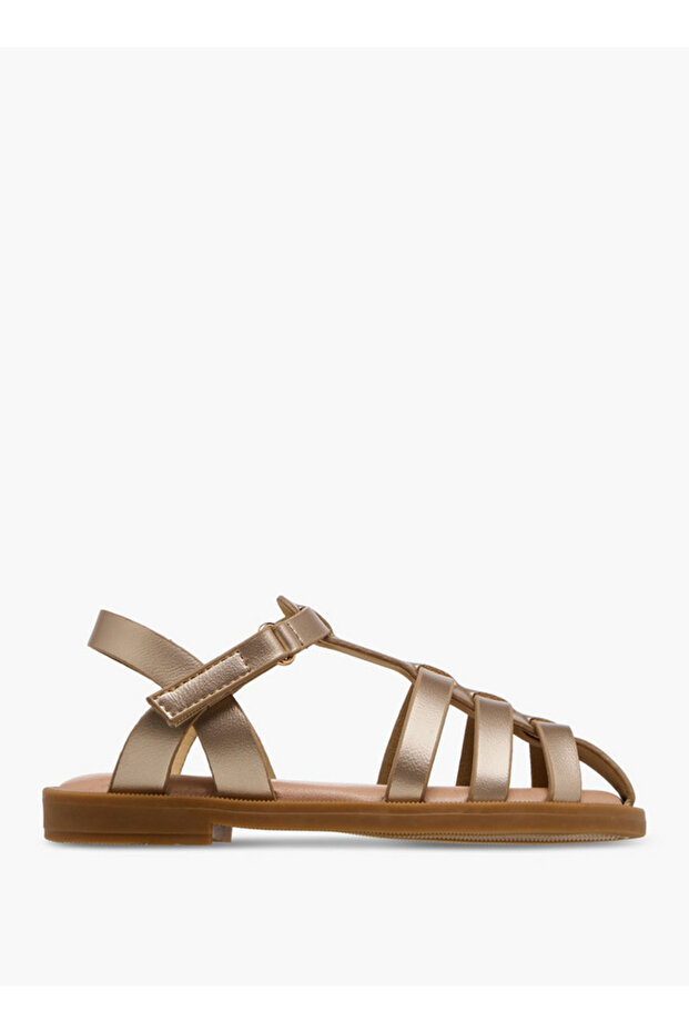 Girls Hook and Loop Closure Sandals