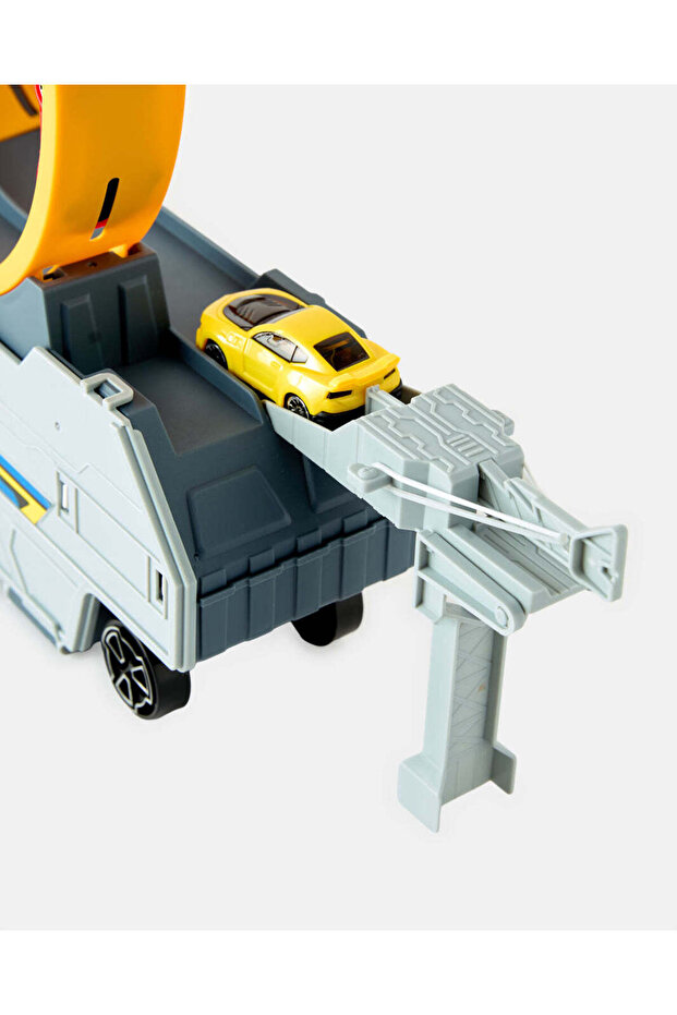 مجموعة ألعاب سيارات متنوعة مزودة بحاويات قذف - 5