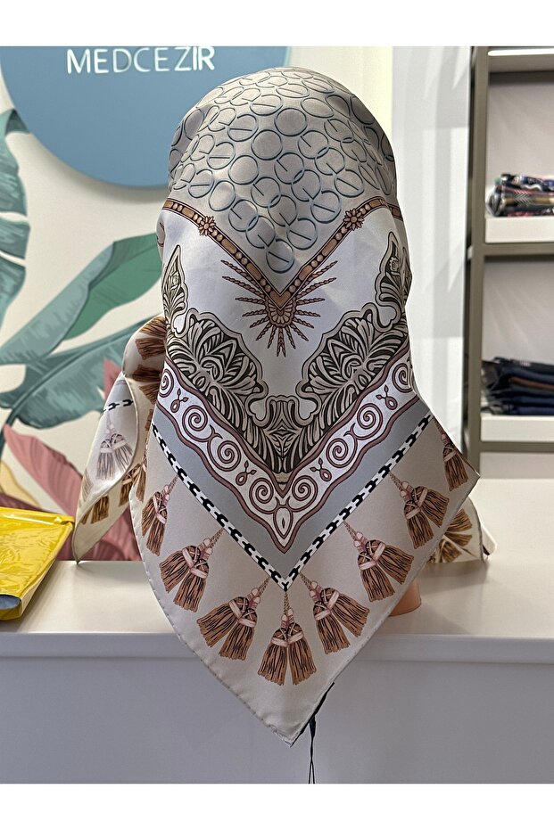 Tivil İpek Eşarp - 1