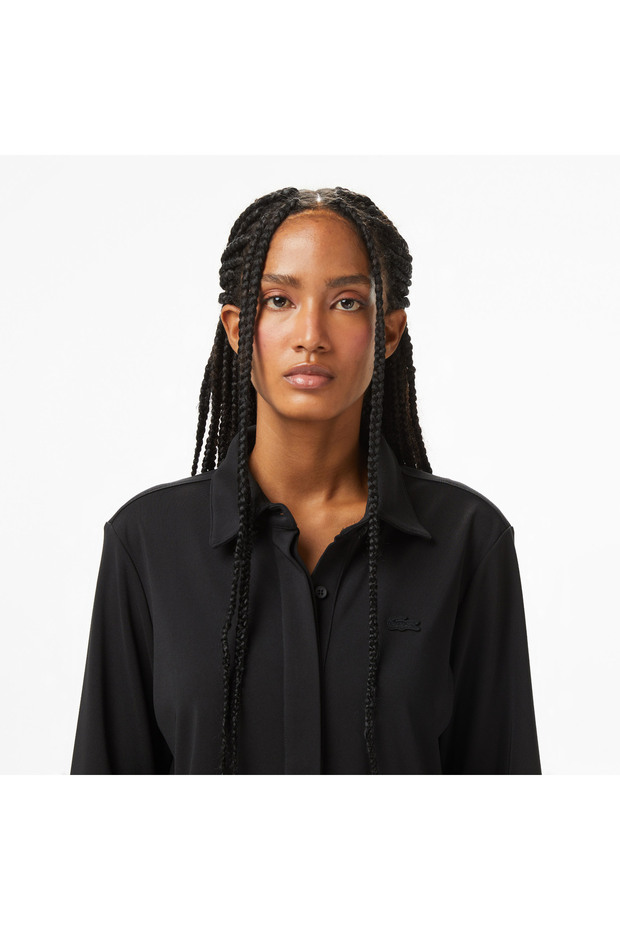 Kadın Siyah Gömlek - 2