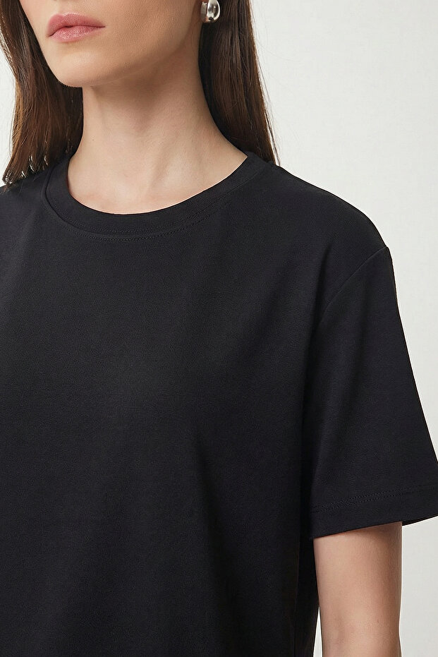 Basic Örme T-shirt - 4