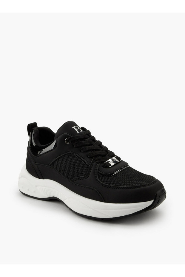 Women Lace-Up Ankle Sneakers