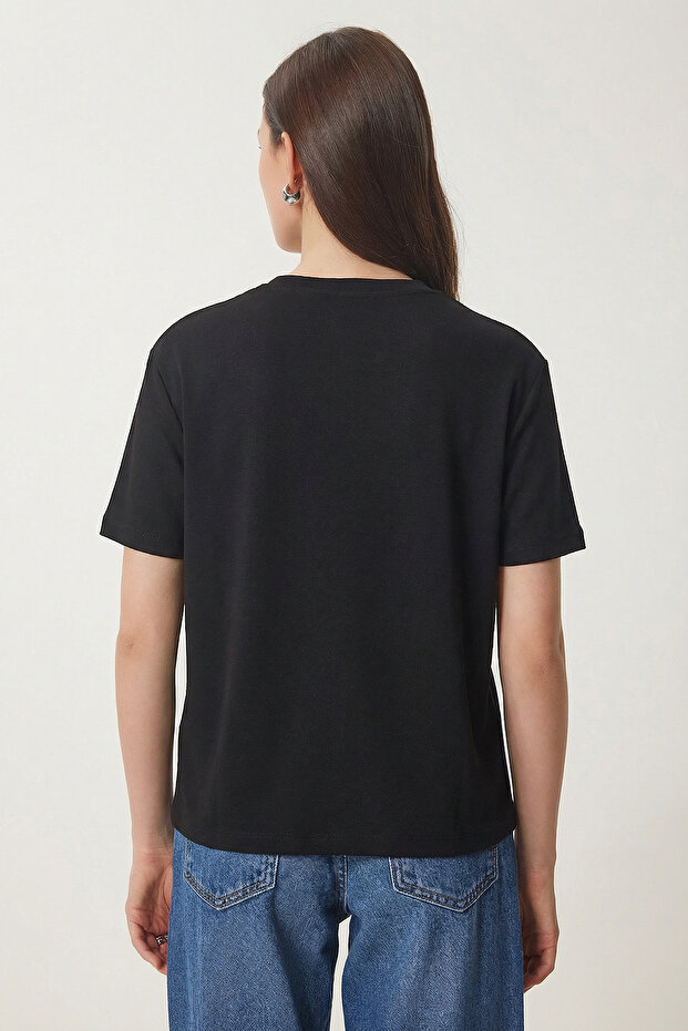 Basic Örme T-shirt - 5