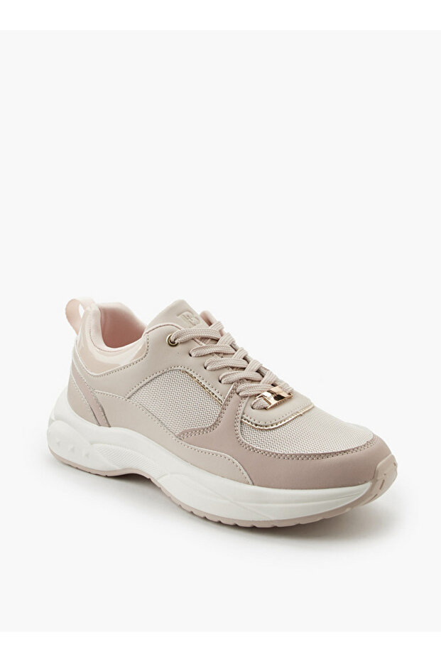 Women Lace-Up Ankle Sneakers