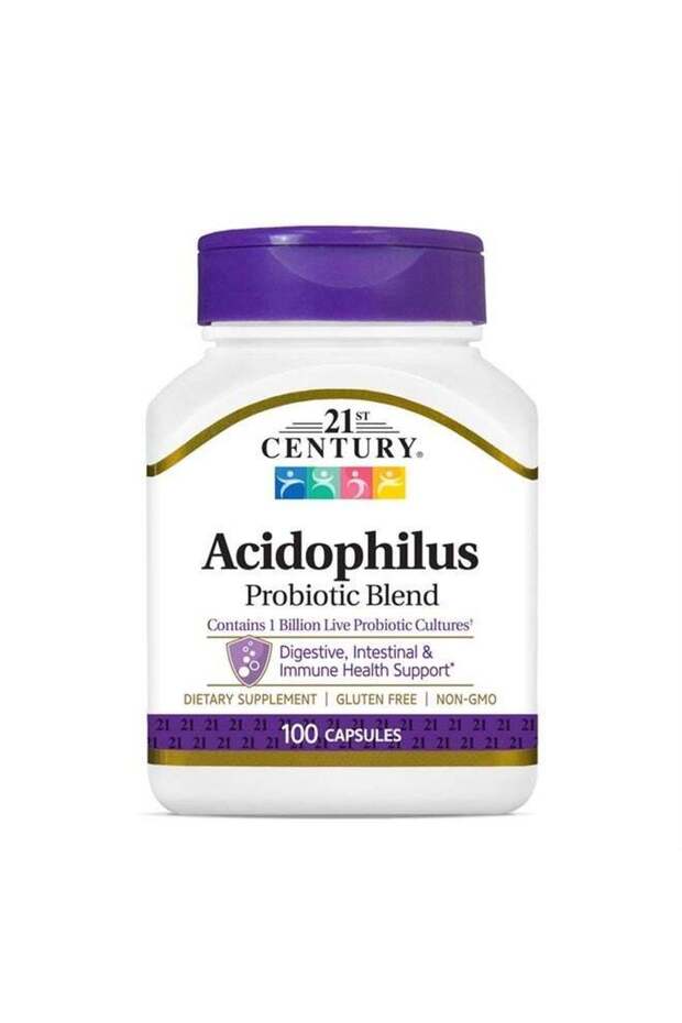 Acidophilus Capsules, 100 Count