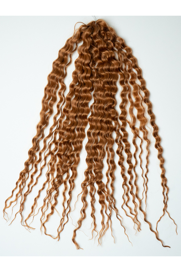 Hair Deep Wave Braids 22 Inches Color 30 – Deep Wave Crochet Hair - 5