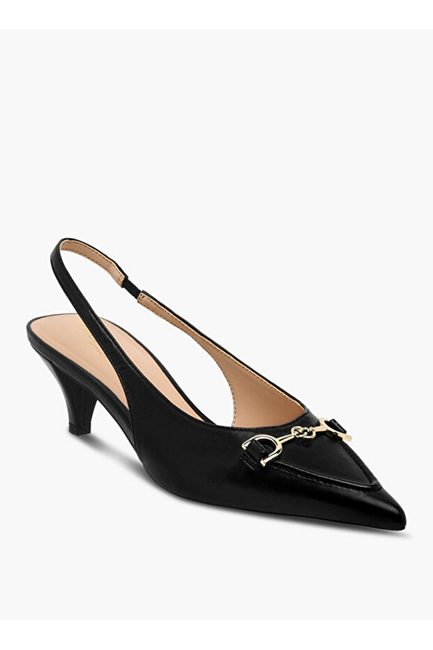 أحذية نسائية بكعب قطة Slingback