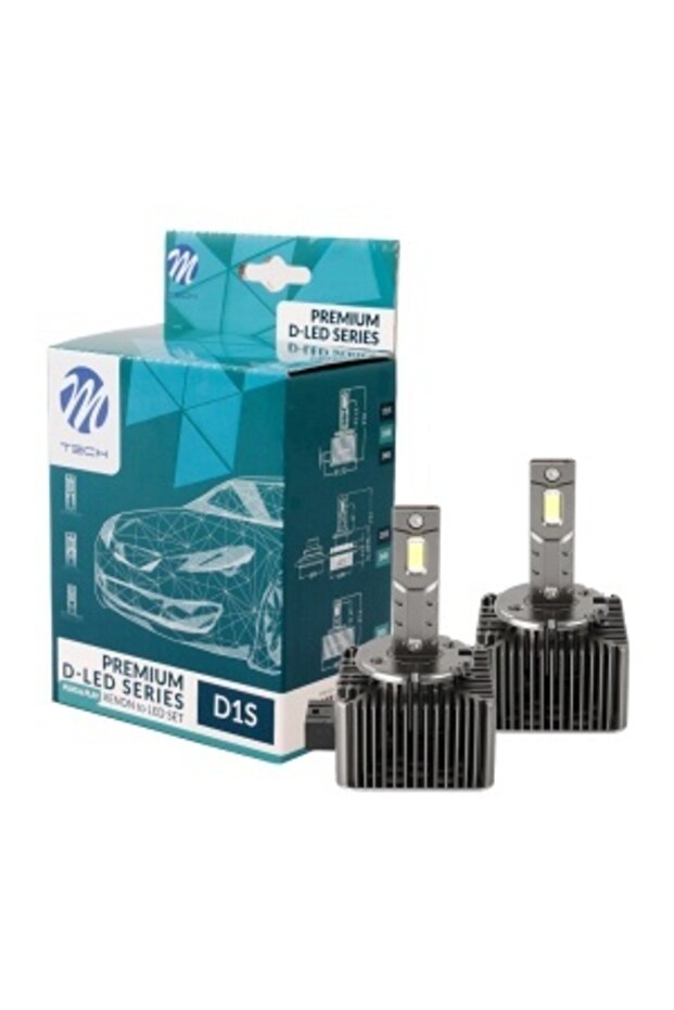 LED Bulb Set Canbus Compatible D1S 35W - 2