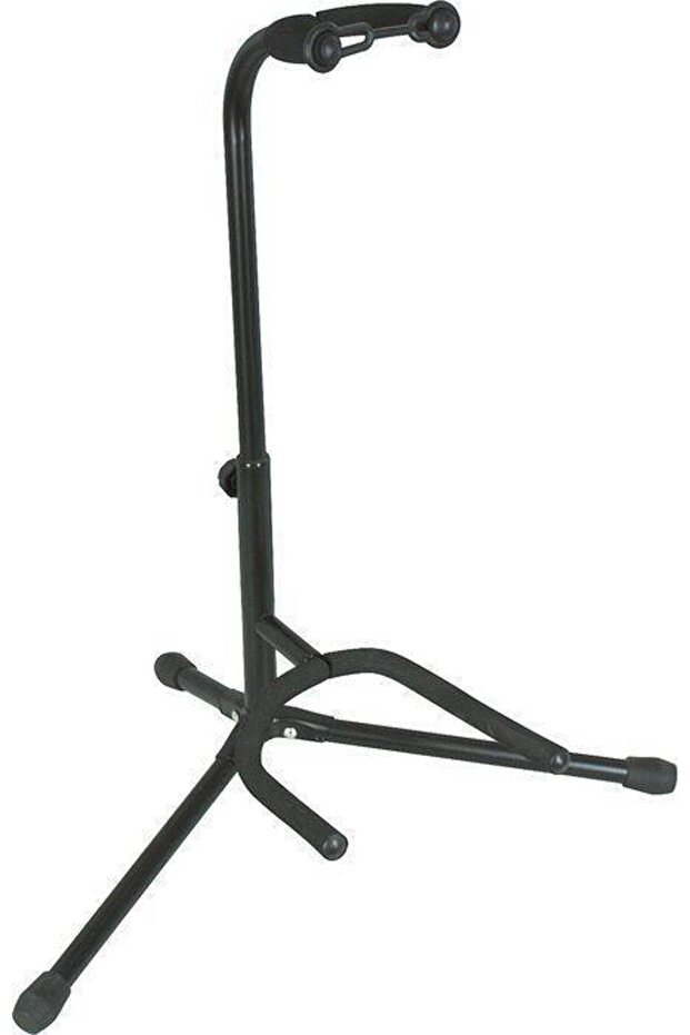 Stg101 Guitar Stand - Foldable Universal (Accessory - Anti-Shake Stability) | Non-Slip Rubber