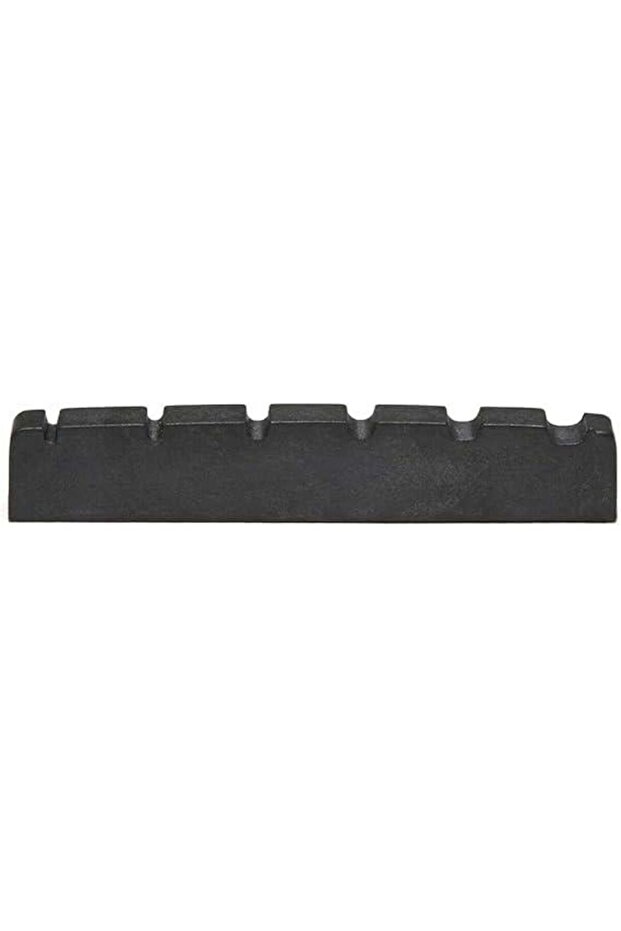Graph Tech PT-1600-00 TUSQ XL Slotted Üst Eşik (أسود - جيتار باس ذو 6 أوتار)
