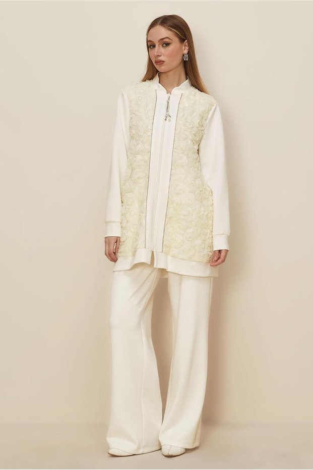 Stone Embroidered Tracksuit Set 46107