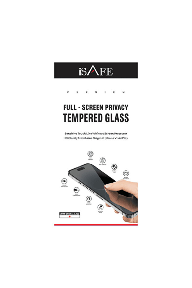 ISAFE HD GLASS SCREEN GUARD IPHONE 14 PRO MAX PRIVACY