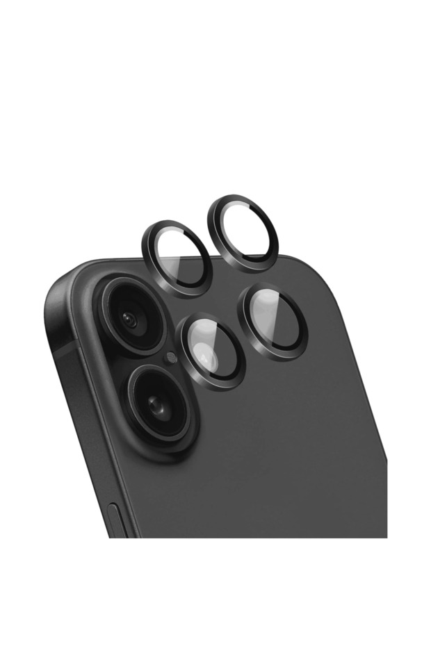 ANTI GLARE LENS PROTECTOR IPHONE 16/16 PLUS BLACK