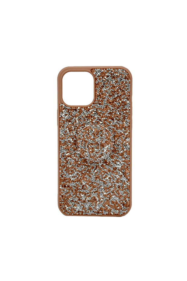 ISAFE BLING POP UP HARD COVER IPHONE 15 PRO MAX NATURAL TITANIUM