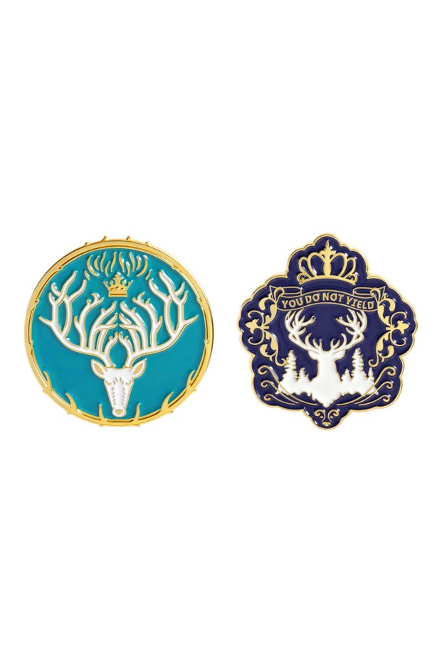 Set Throne of Glass Fantasy Novel Enamel Pins You Do Not Yield Bookish Feminist Brooch Lapel Badge F