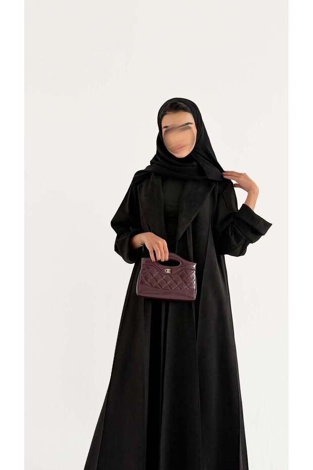 MWT863 - Suede Blazer Abaya