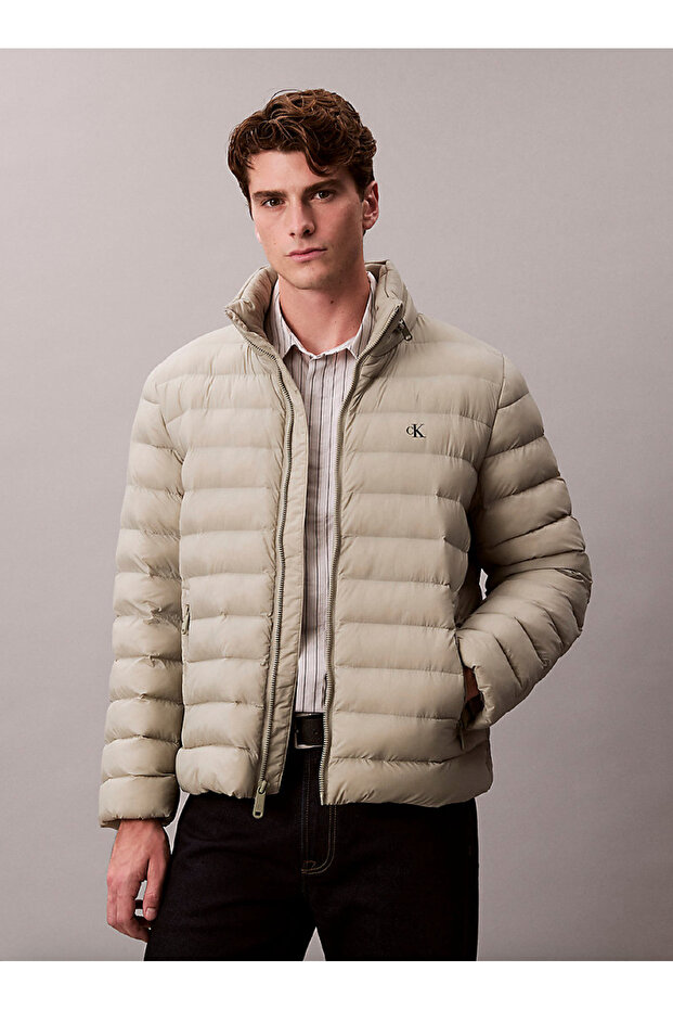 Lightweight Nylon Puffer Jacket - 1